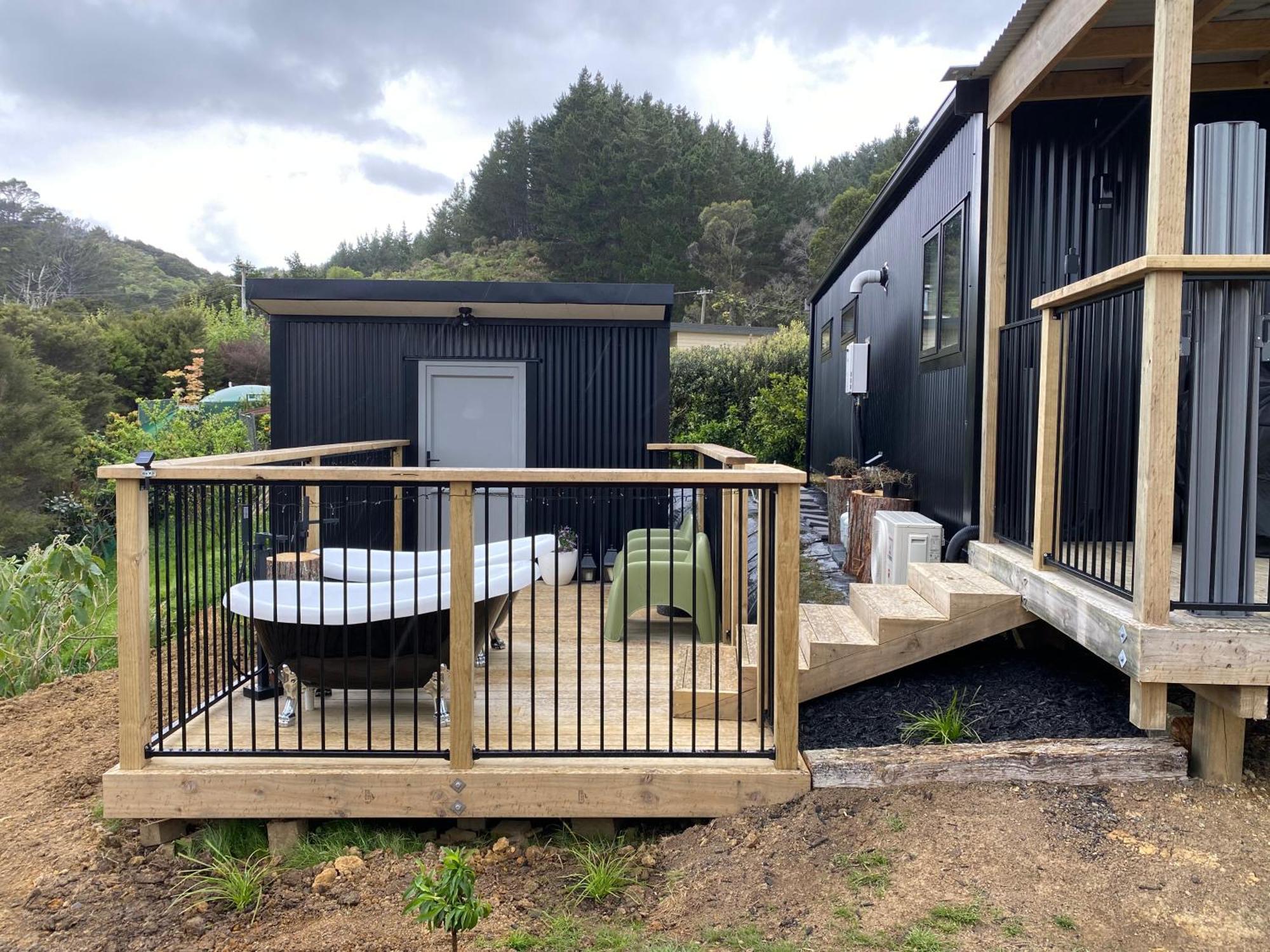 Te Mata Retreat Apartment Tapu Exterior photo